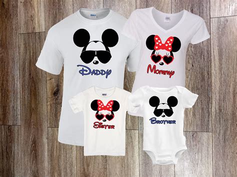 mom and son disney shirts|unique family disney shirts.